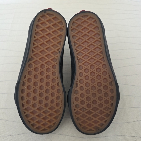 Vans Youth X Disney Villain Black Multicolor Sk8-Hi Zip Shoes Sneakers Sz 12.5 - Picture 9 of 10